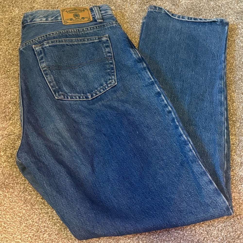 Tommy Hilfiger Blue Denim Jeans with Tan Label